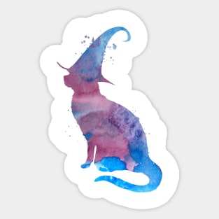 Witch Cat Sticker